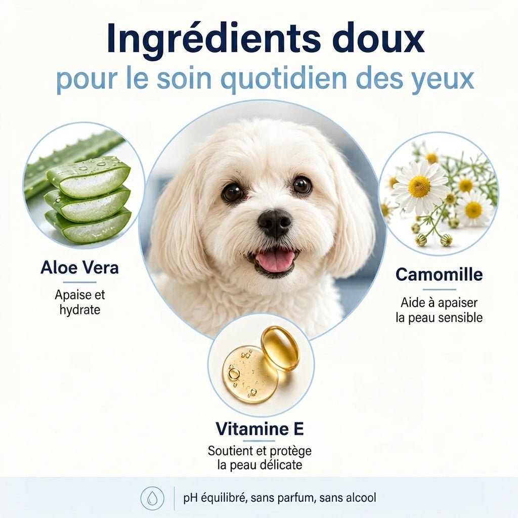 Velyapet – Lingettes pour traces de larmes chiens & chats - Velyapet