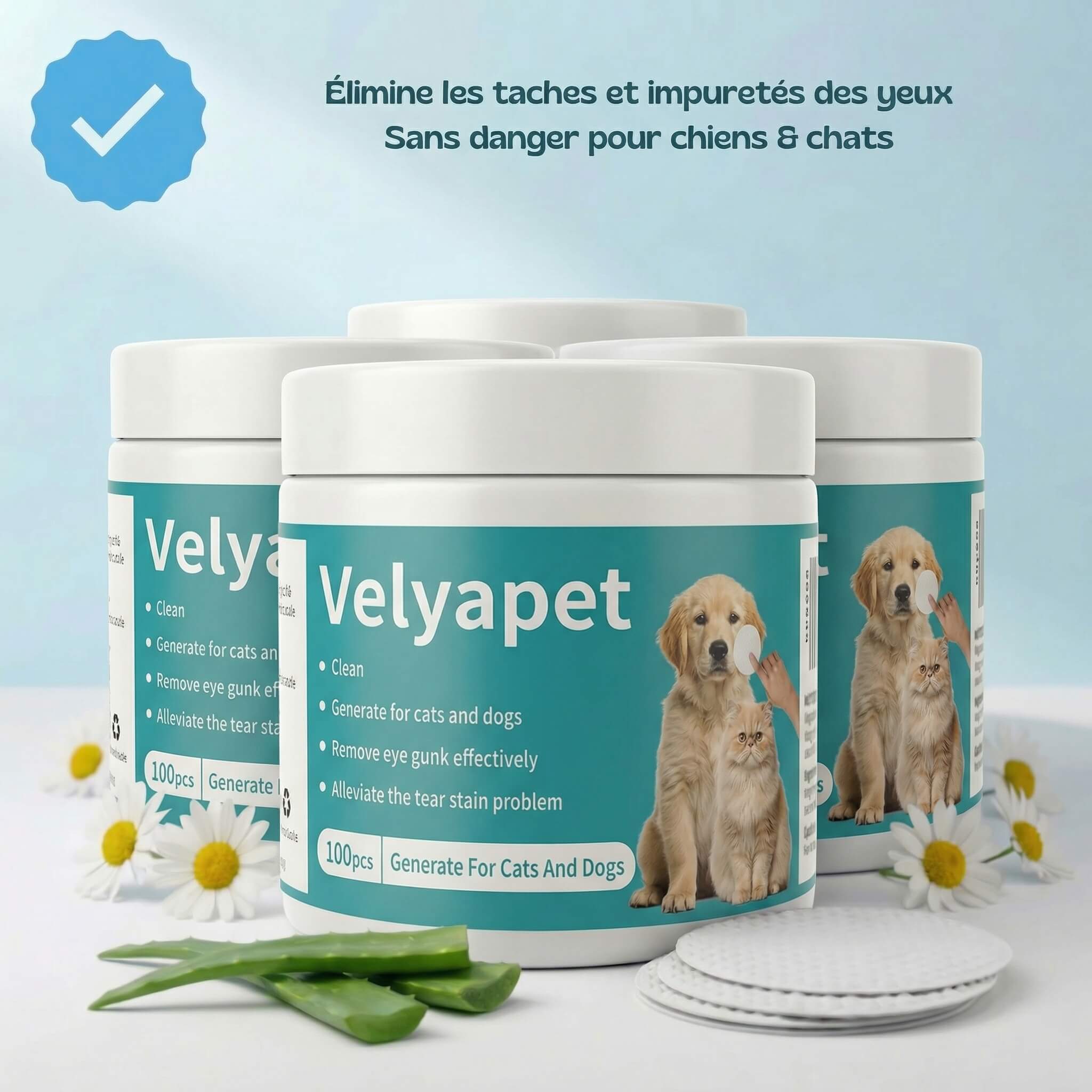 Velyapet – Prévention qui garde les yeux clairs