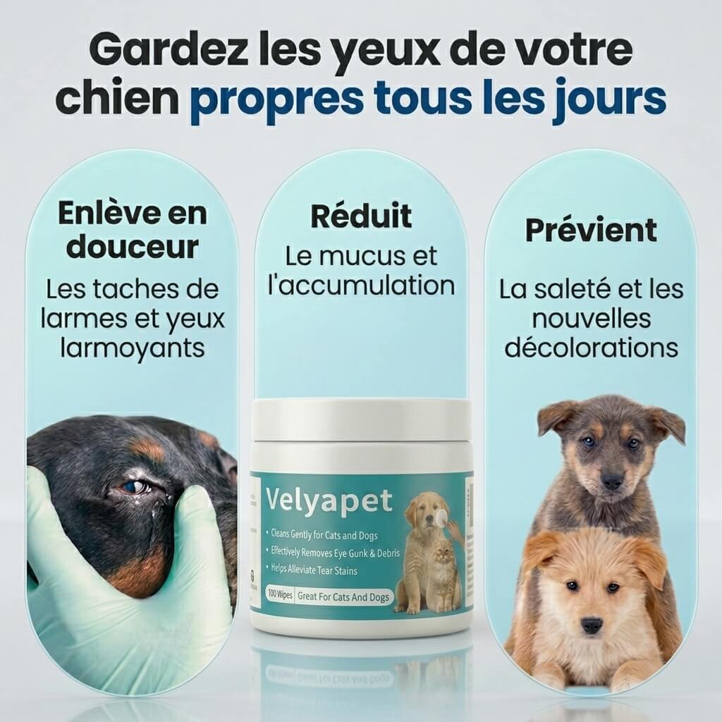 Velyapet – Prévention qui garde les yeux clairs